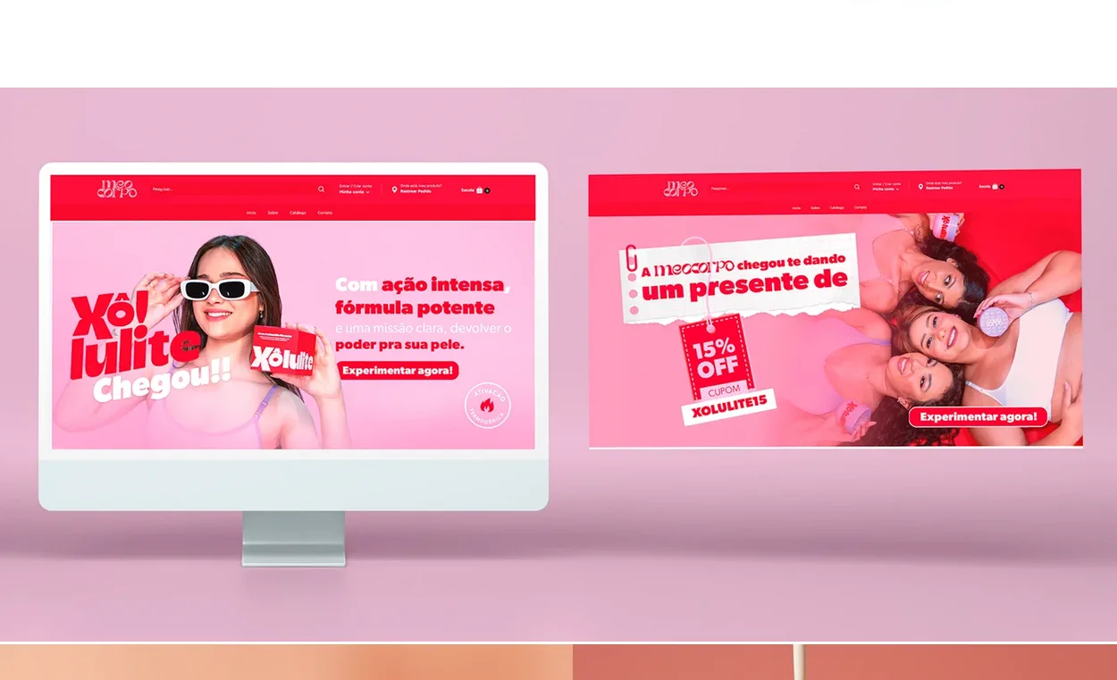 Meu Corpo · Influência — imagem do portfólio de clientes da Ülia Media